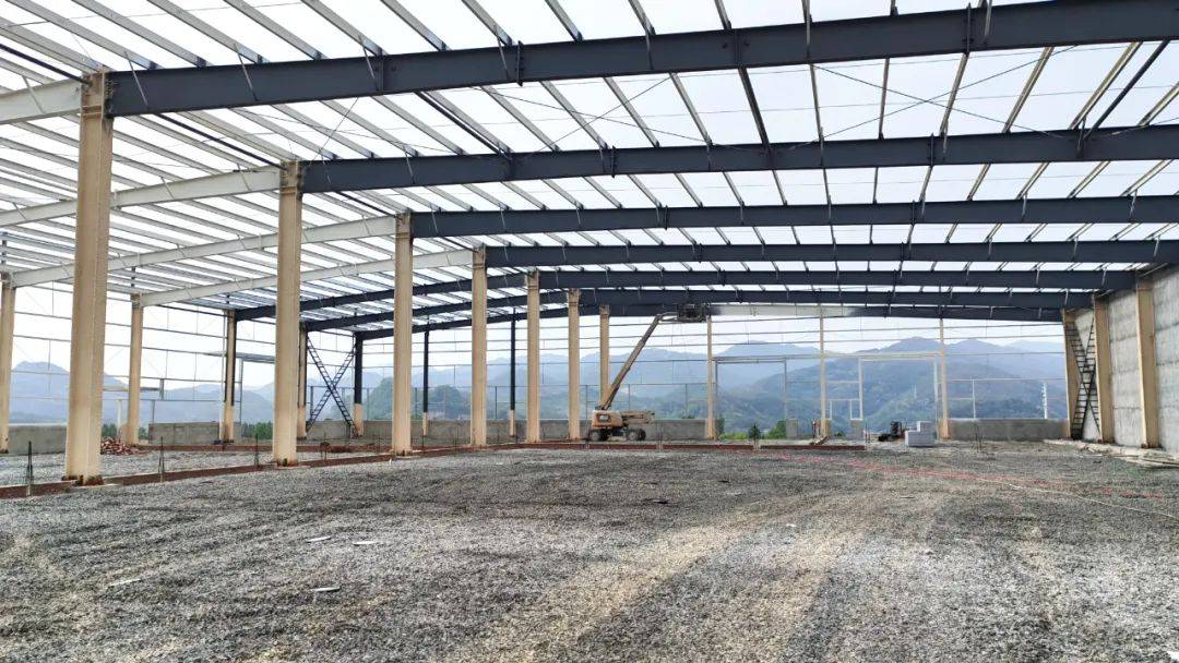 服務建支點，沖刺‘雙過半’丨竹溪茶產(chǎn)業(yè)超級工廠項目建設(shè)‘火力全開’