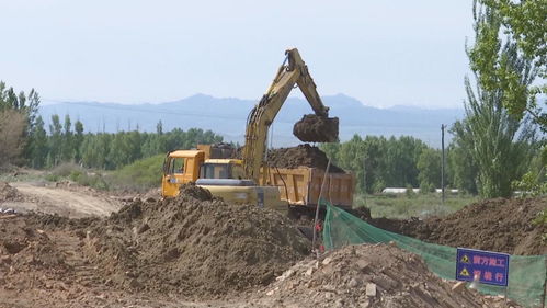 八十七團通連公路建設項目加緊施工，為區域發展注入新動力